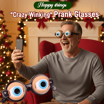 🔥Hot Sale 49% OFF-"Crazy Winking" Prank Glasses