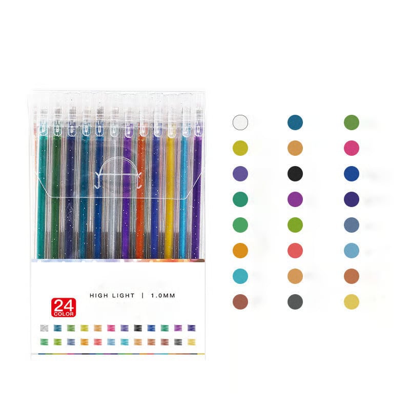 🔥Last Day Promotion 49% OFF🎨🎁 Glitter Gel Pen Set