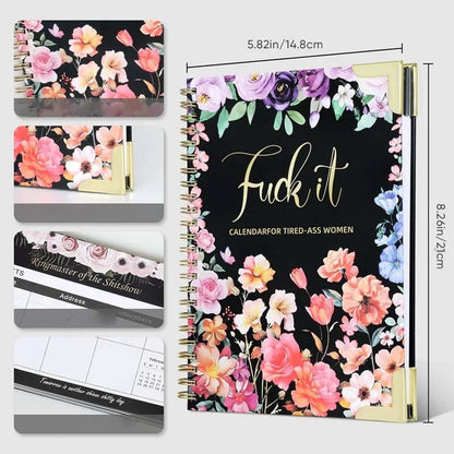 Fuck It 2026 Calendar for Tired-Ass Women