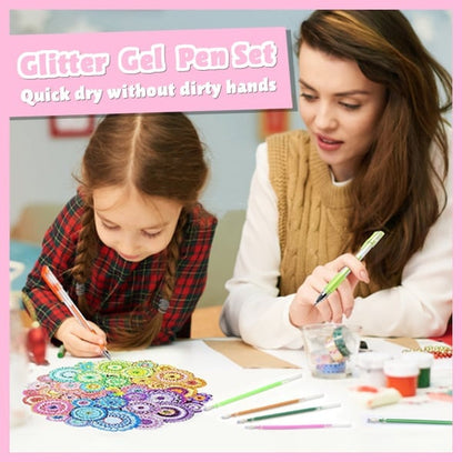 🔥Last Day Promotion 49% OFF🎨🎁 Glitter Gel Pen Set