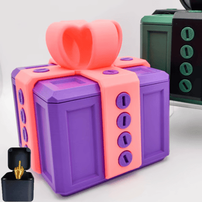 🎁The Prank Box – Hilarious Screw Challenge with Middle Finger Surprise 🤪🖕Perfect Gag Gift for All Occasions!