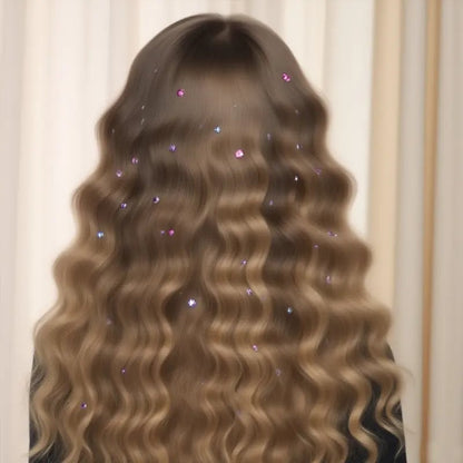 🔥Last Day 49% OFF - 💎Glitter Diamond Styling Tools Hair Gemstone Styling Set