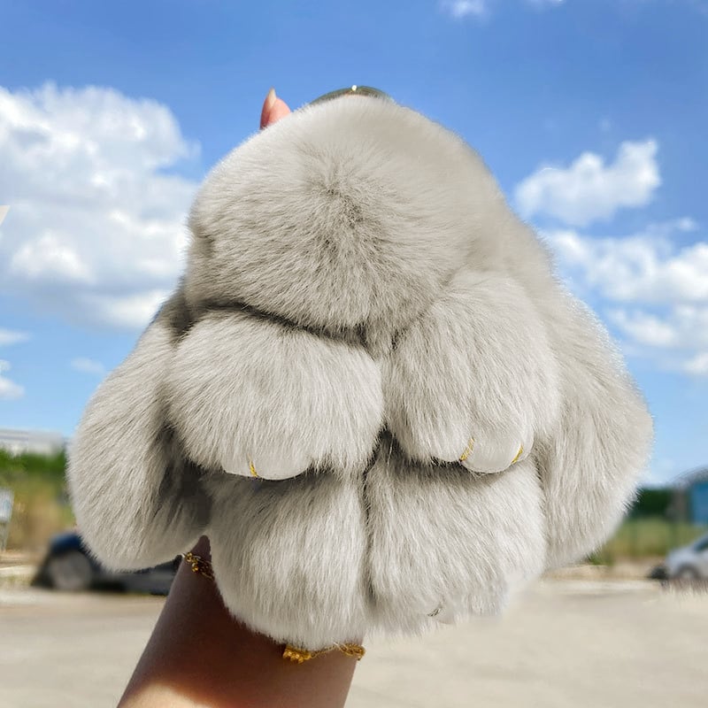 🎁Last Day Sale 49% OFF🐰 Handmade Soft Bunny PomPom Charms