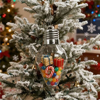 🔥Last Day 49% OF🎄Christmas Bulb Gift Jar💡Festive Ornament & Perfect Gift