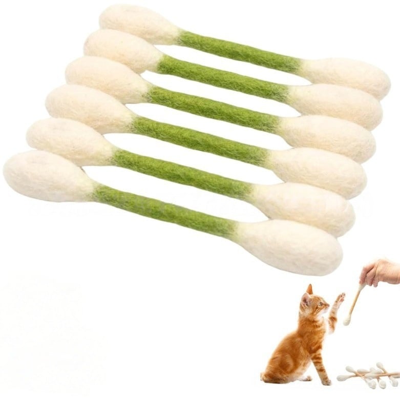 ❤️🎁For happy, healthy, and active indoor cats🐱Swabs Large Size Cat Toys with Catnip