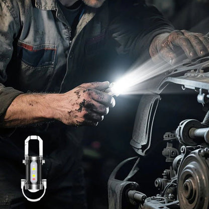 🔥LAST DAY 49% OFF Portable Rechargeable Bright Keychain Flashlight