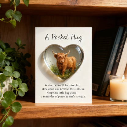 🐮Highland Cow Pocket Hug
