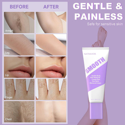 NATRAVOR® Hair Removal Cream for Men and Women Sensitive Skin
