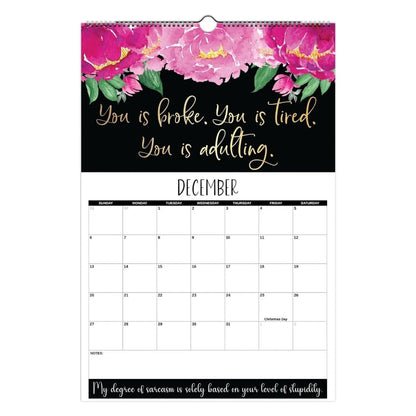 🔥Last Day 49% OFF-Here We F*cking Go Again: 2026 Swear Calendar for Tired-Ass Women