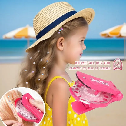 🔥Last Day 49% OFF - 💎Glitter Diamond Styling Tools Hair Gemstone Styling Set