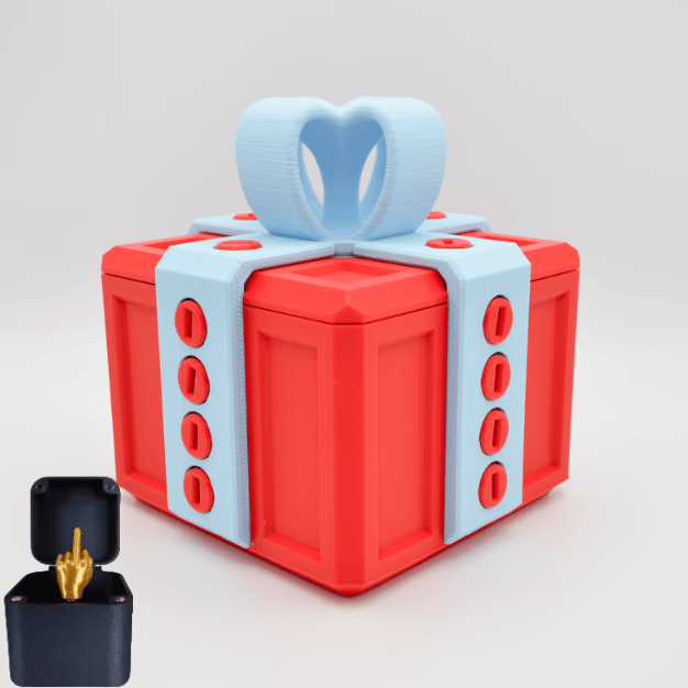 🎁The Prank Box – Hilarious Screw Challenge with Middle Finger Surprise 🤪🖕Perfect Gag Gift for All Occasions!