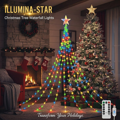 🔥Last Day 49% OFF-Starlight Cascade Tree Lights