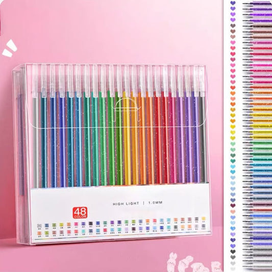 🔥Last Day Promotion 49% OFF🎨🎁 Glitter Gel Pen Set