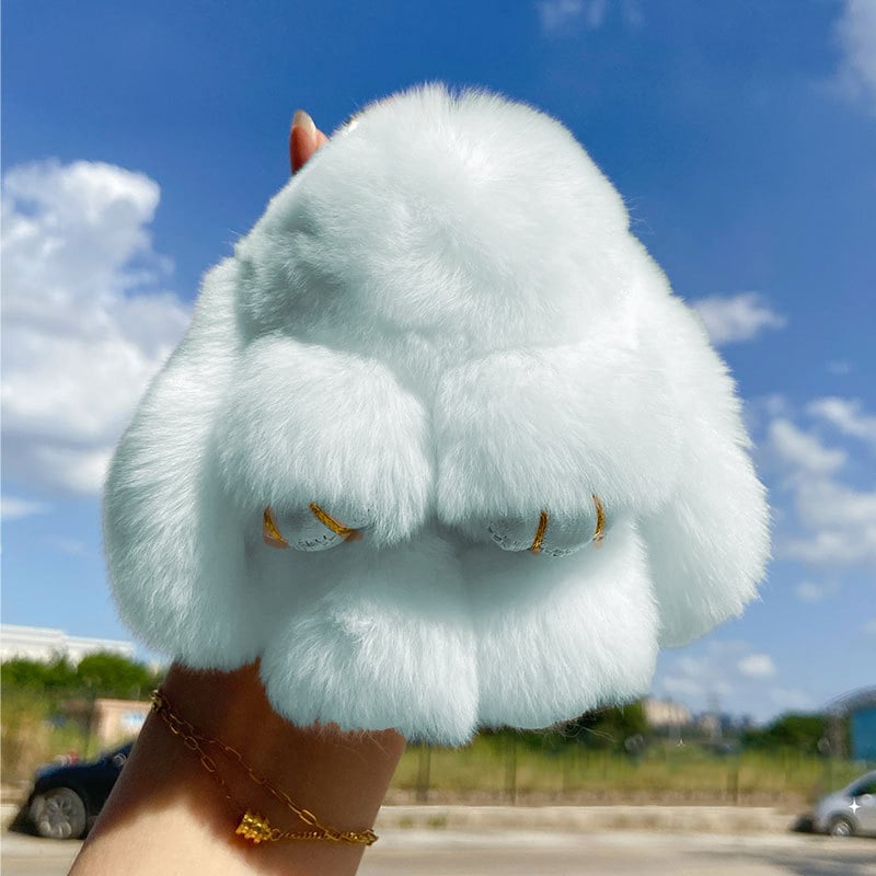 🎁Last Day Sale 49% OFF🐰 Handmade Soft Bunny PomPom Charms