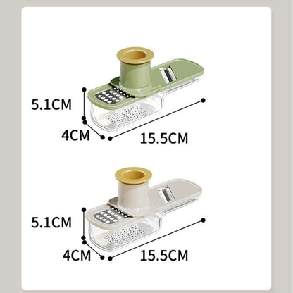 🔥Last Day 49% OFF - 👍Multifunctional Garlic Grinder & Mandoline Slicer