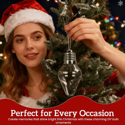 🔥Last Day 49% OF🎄Christmas Bulb Gift Jar💡Festive Ornament & Perfect Gift