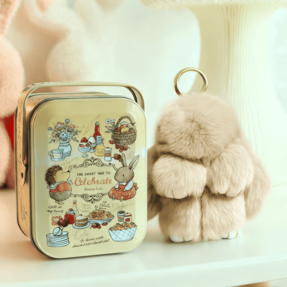 🎁Last Day Sale 49% OFF🐰 Handmade Soft Bunny PomPom Charms