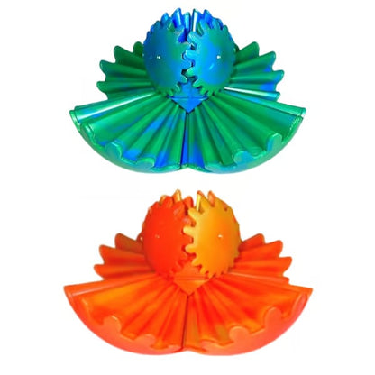 🔥LAST DAY - BUY 1 GET 1 FREE JUST £4.99 EACH🔥GearSphere - The Steampunk Whirling Wonder Fidget (Gear Ball)
