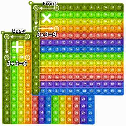🎯12x12 Multiplication Table Board Game – Portable Math Practice and Learning Toy for Kids