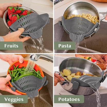 🔥Silicone Clip-On Colander