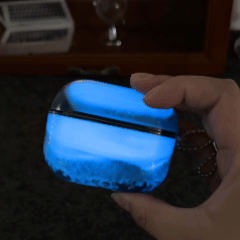 ✨ Luminous Liquid Sand AirPods Case – Durable & Shock-Resistant