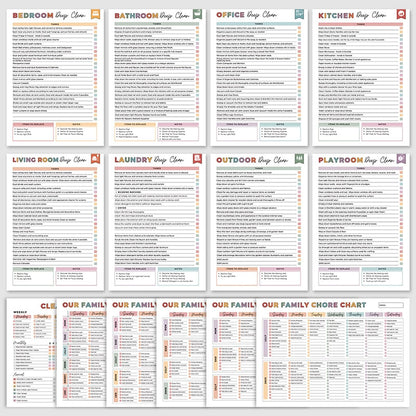 🎁Last Day 49% OFF📚ADHD Cleaning Planner Bundle