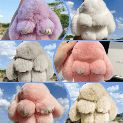 🎁Last Day Sale 49% OFF🐰 Handmade Soft Bunny PomPom Charms