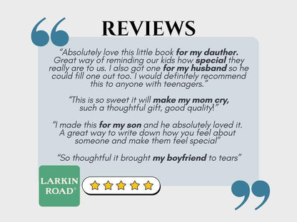 🔥Valentine's Day Special Offer 50% OFF - ❤️Just A Few Things I Love About You (With All My Heart) Fill In The Blank Gift Book📚