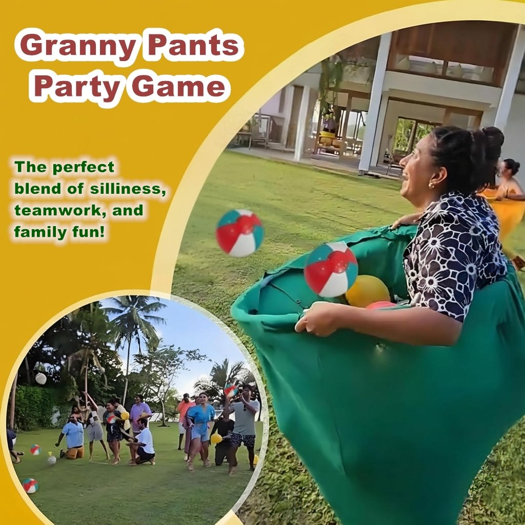 🎁LAST DAY 49% OFF -🎄Holiday Pre-Sale Save 49%🔥Granny Pants Ball Game – The Ultimate Family Game for Holiday Gatherings