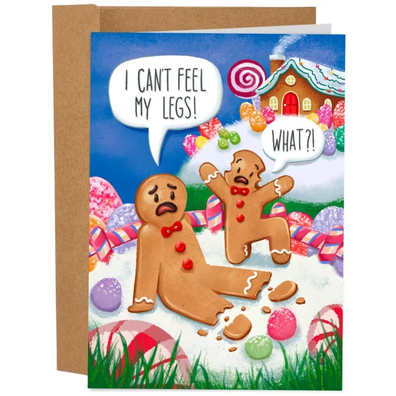 🎄Christmas Hot Sale 48% OFF🎅Greetings Funny Inappropriate Christmas Card 9-Piece Set