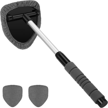 Last Day 49% OFF🔥Microfiber Windshield Cleaner with Extendable Handle