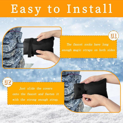 Outdoor Faucet Covers for Winter Freeze Protection