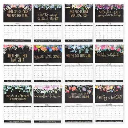 Fuck It 2026 Calendar for Tired-Ass Women