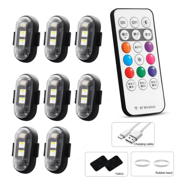 🔥LAST DAY SALE 49% OFF✨RGB Led Aircraft Strobe lights