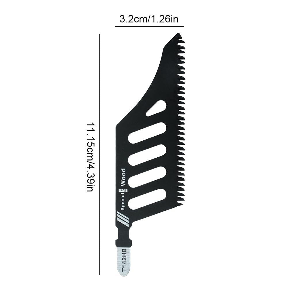 🔥Last Day 49% OFF - 👍5pcs Flush Cutting Jigsaw Blade for Wood Plastic Metal