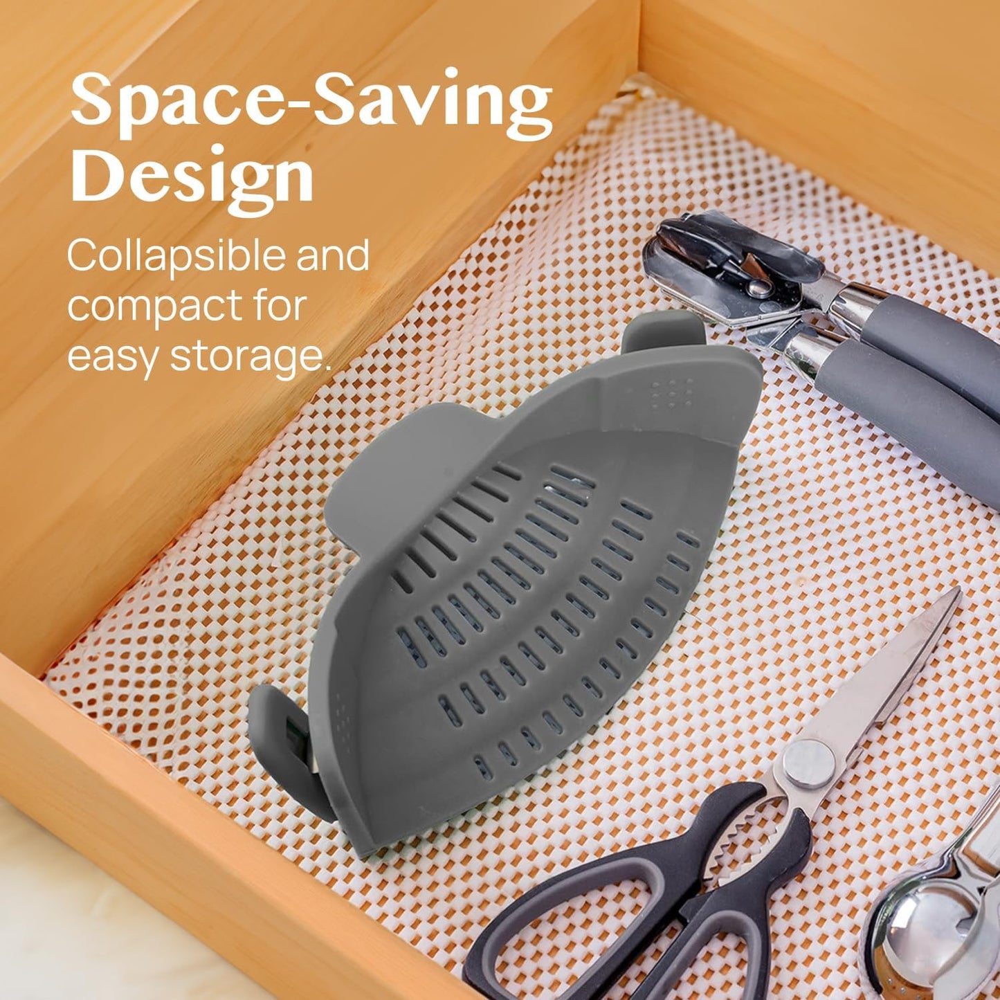🔥Silicone Clip-On Colander