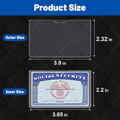 🔥Last Day 49% OFF - ✨Social Security Card Protector Sleeves
