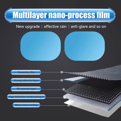 🔥Last Day 49% OFF-4Pcs Car Rearview Mirror Film