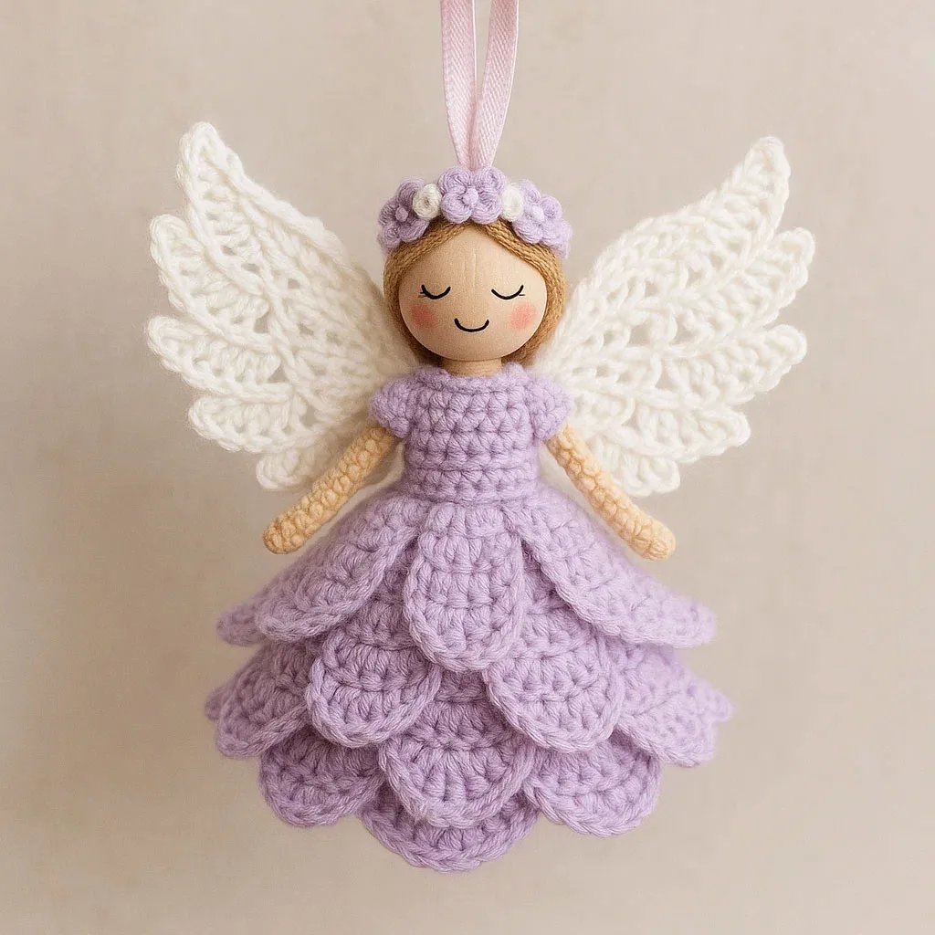 🏆Flash Sale⚡50K+ SOLD! - Handmade Crochet Angel Ornament
