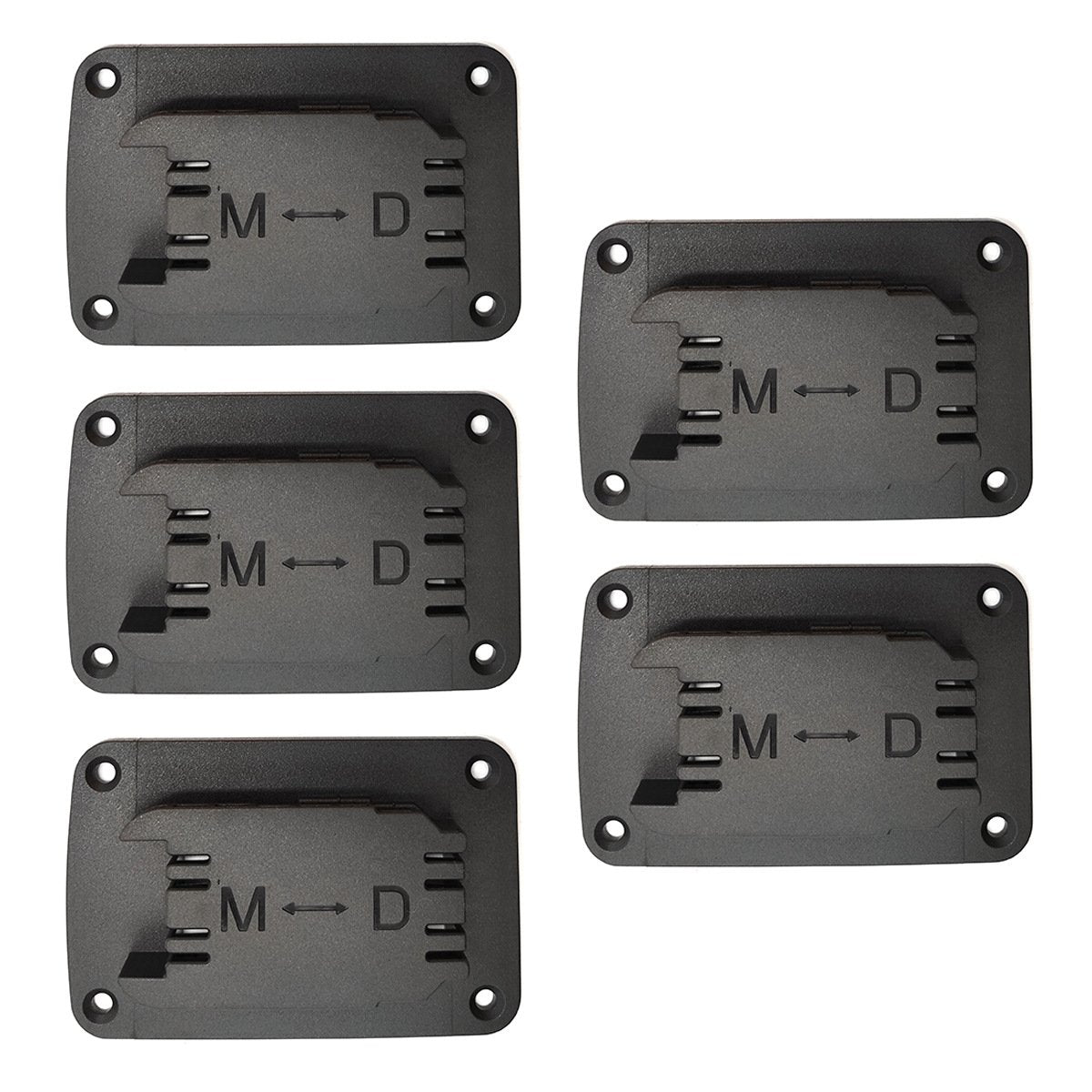🔥Last Day 49% OFF-5Packs Tool Holders for DeWalt 14.4V/18V/20V & Milwaukee  M1818V lithium batteries tool mounting base electric drill
