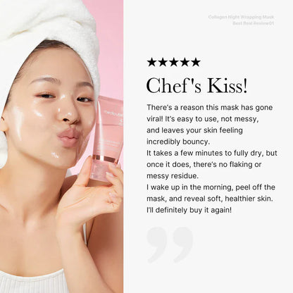 Collagen Glow Mask - ✨ Clear Your Skin Overnight! 🌟