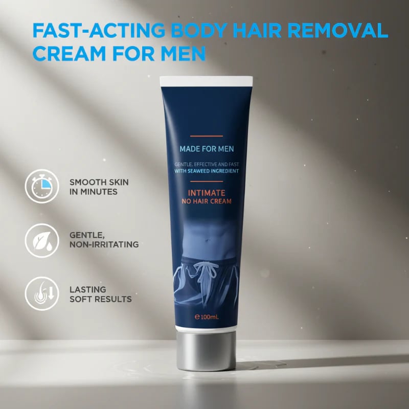 🔥Fast-Acting Body Hair Removal Cream for Men