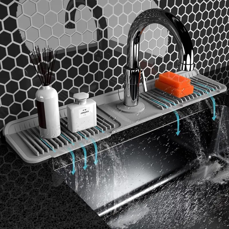 🎁Hot Sale 49% OFF🔥Faucet Guard & Draining Mat
