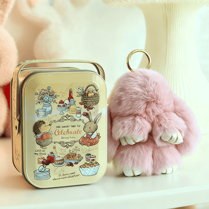 🎁Last Day Sale 49% OFF🐰 Handmade Soft Bunny PomPom Charms