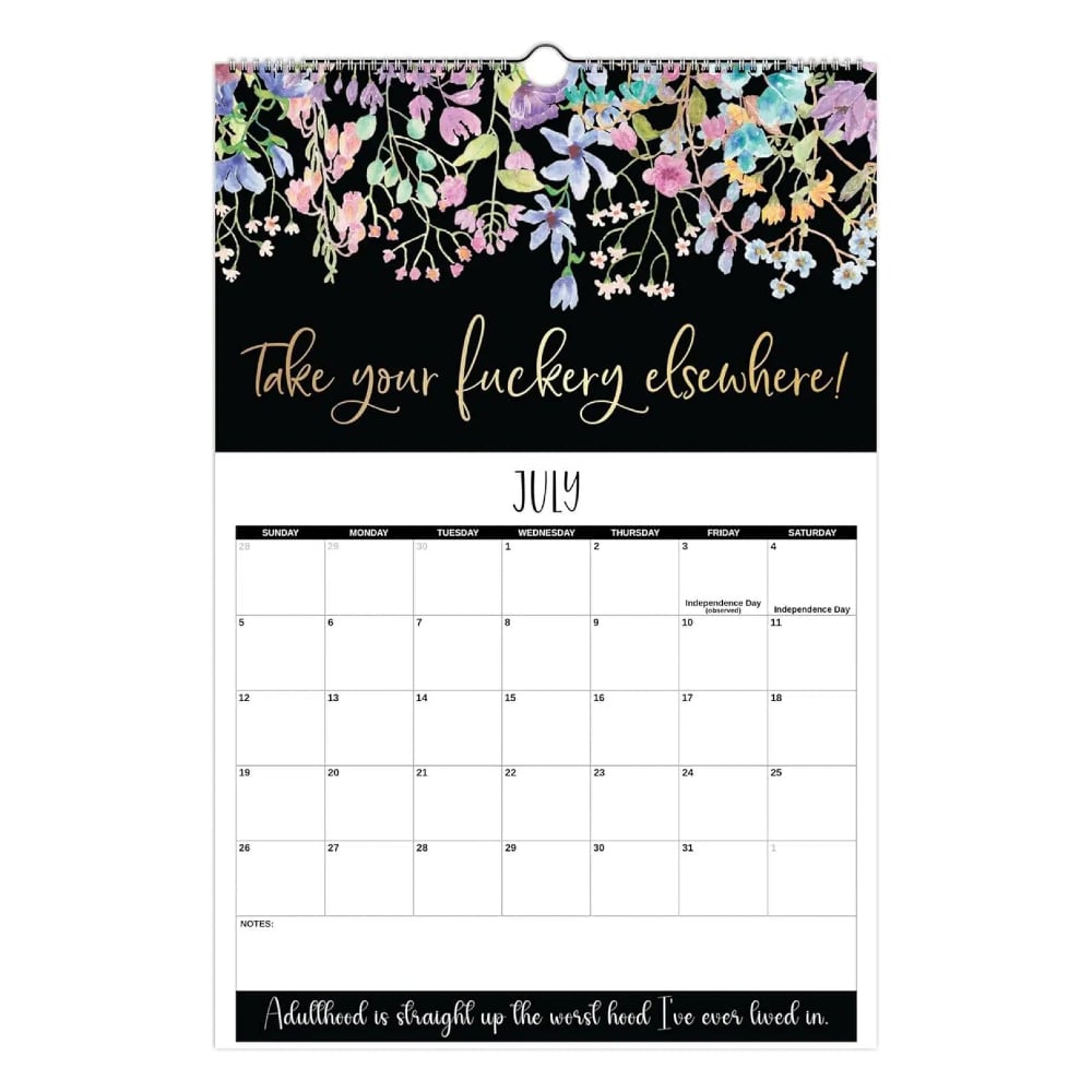 🔥Last Day 49% OFF-Here We F*cking Go Again: 2026 Swear Calendar for Tired-Ass Women