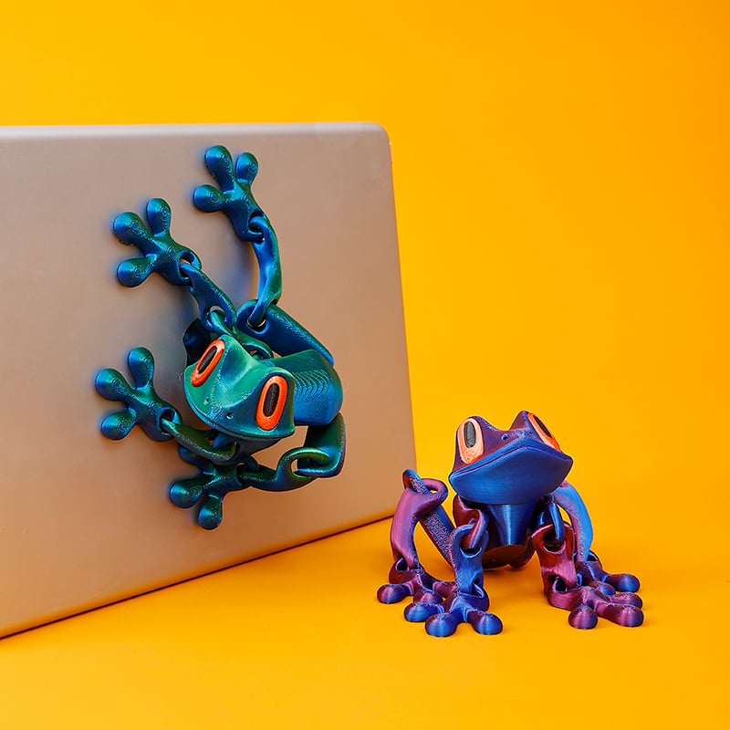 🔥 LAST DAY 49% OFF🐸3D Printed Magnetic Glow-in-the-dark Frog Toy