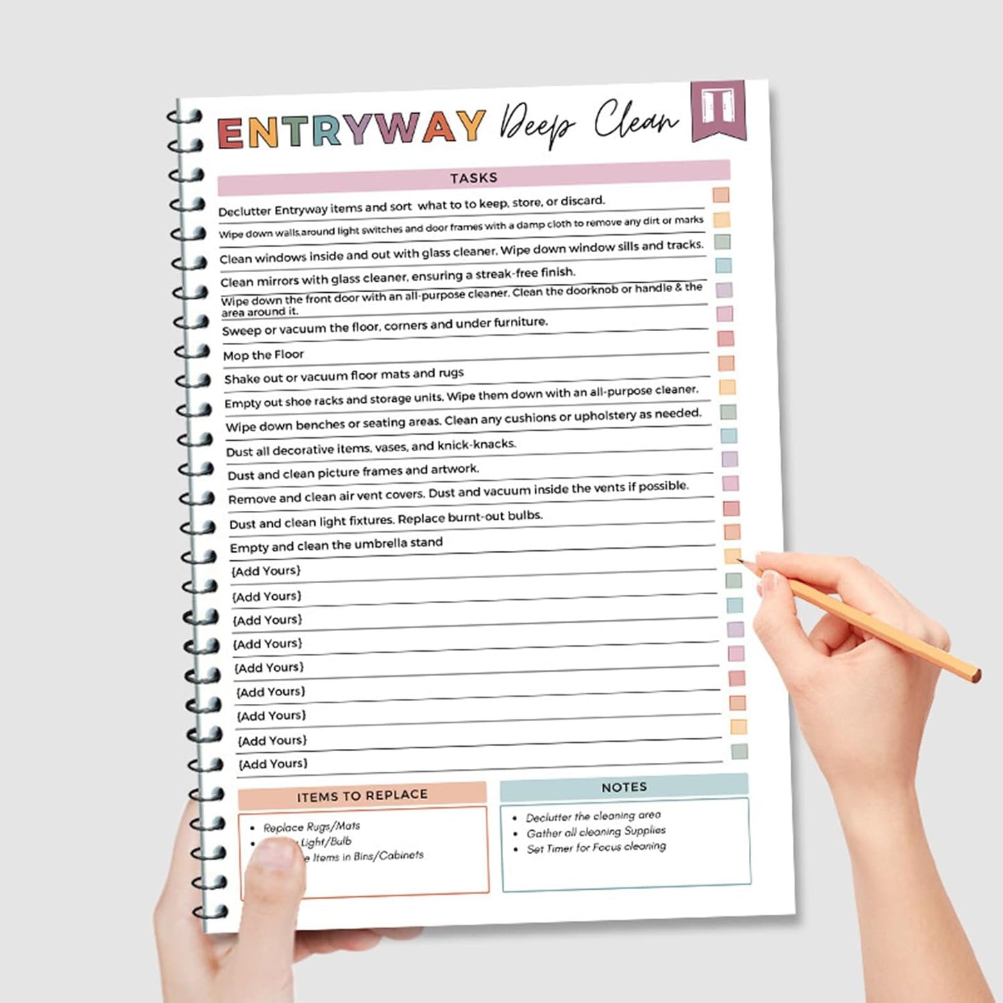 🎁Last Day 49% OFF📚ADHD Cleaning Planner Bundle