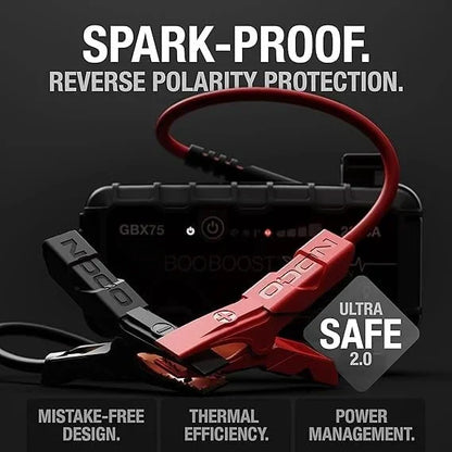 🔥Easter Sale: 80% OFF💥- Boost X GBX155 4250A Jump Starter for 10.0L Gasoline and 8.0L Diesel Engines