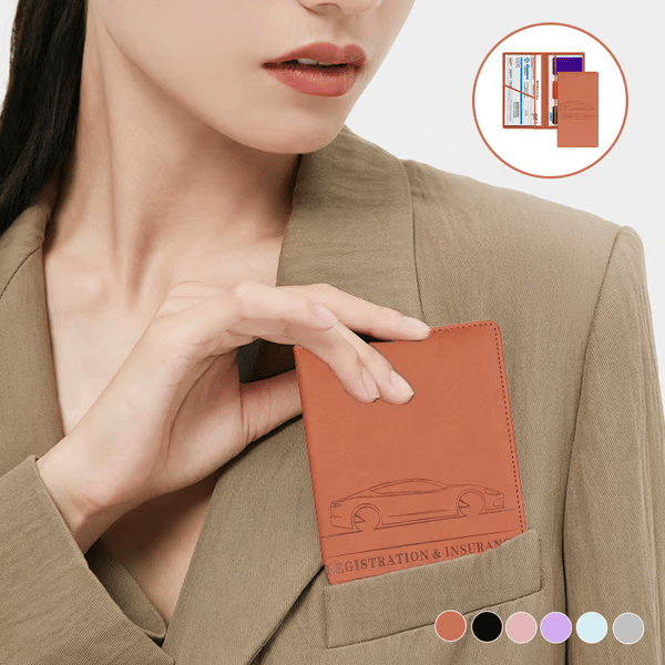 Last Day 49% OFF✨Car Registration & Insurance Card Holder