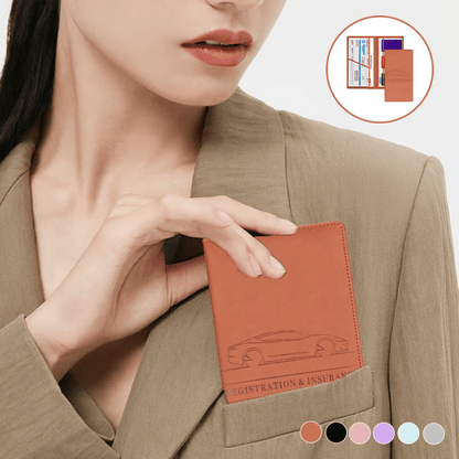 Last Day 49% OFF✨Car Registration & Insurance Card Holder